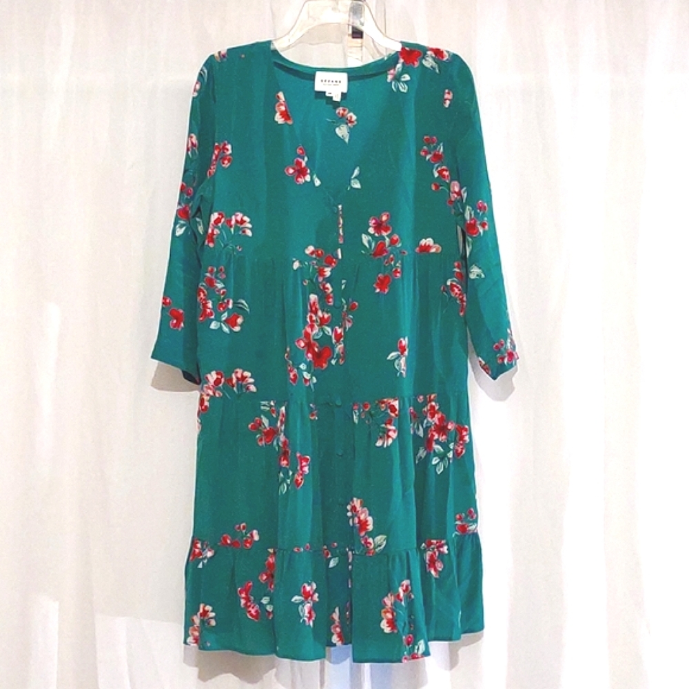 Sezane Silk Aure Dress